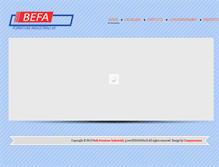 Tablet Screenshot of befa.it